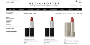 Net-a-Porter beauty site
