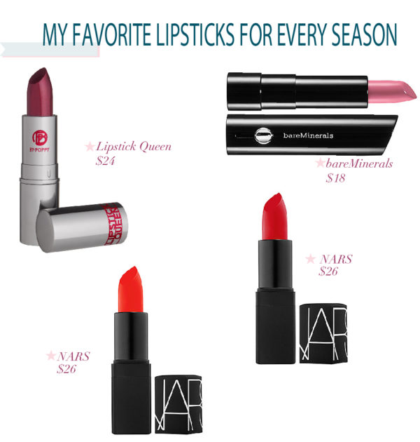 The Best Lipsticks for Every Season
