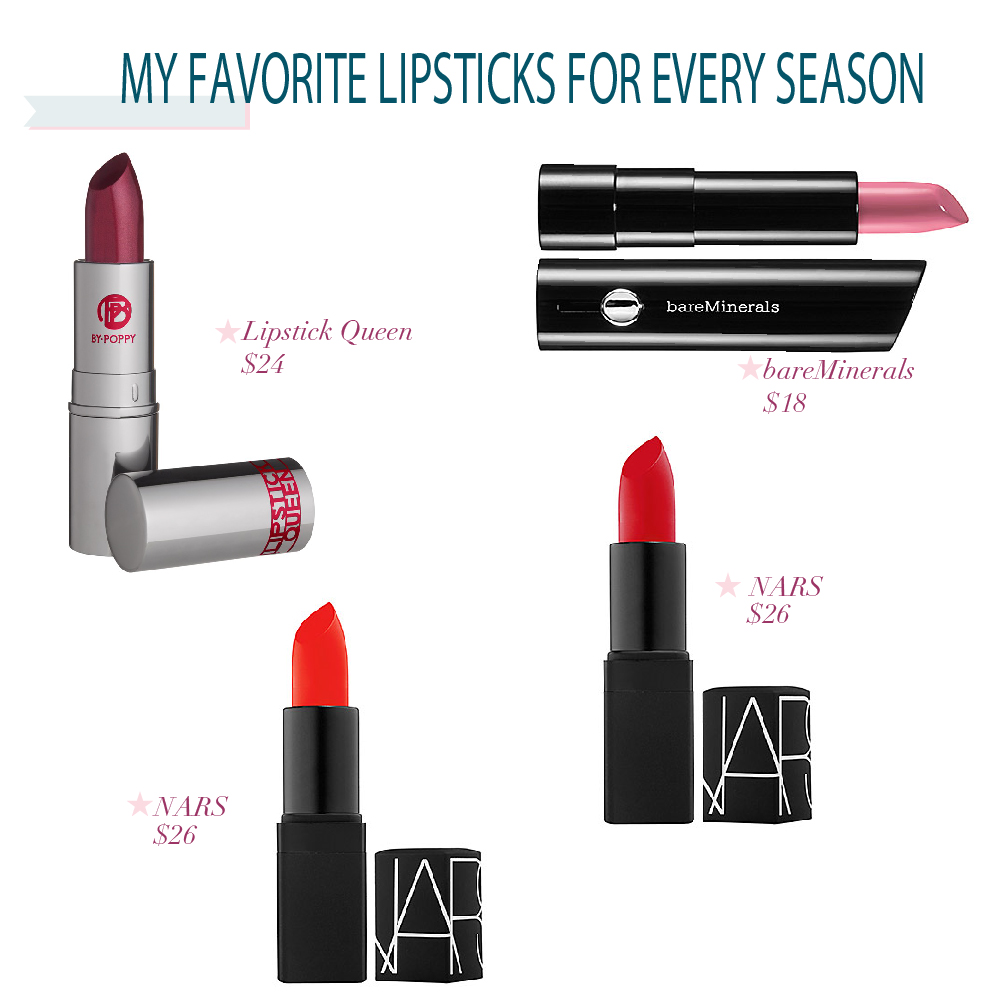 The Best Lipsticks for Every Season