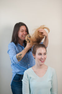 Cotton Candy Bun Tutorial - Politics of Pretty