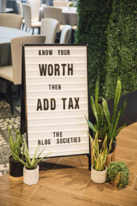 Know your worth then add tax, The Blog Societies Conference, Blogger Conference in Atlanta
