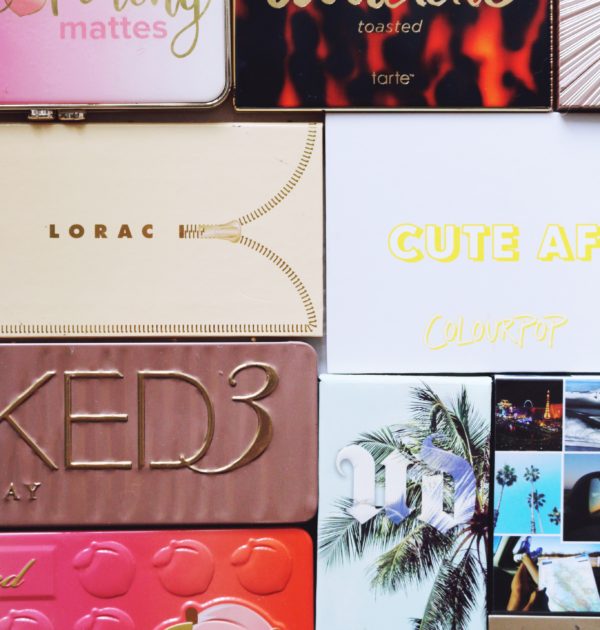 Toss or Keep? How I declutter my eyeshadow palette collection