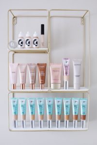 Dewy makeup for dry skin