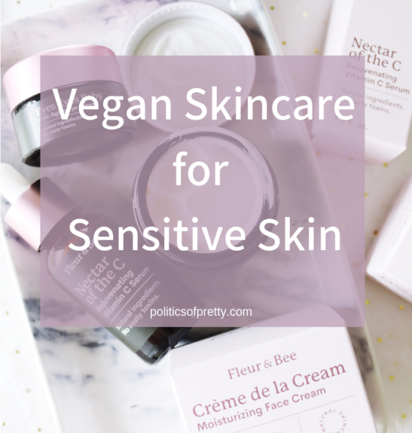 Vegan Skincare for Sensitive Skin - Fleur and Bee Review featured by top MD beauty blogger, The Beauty Minimalist