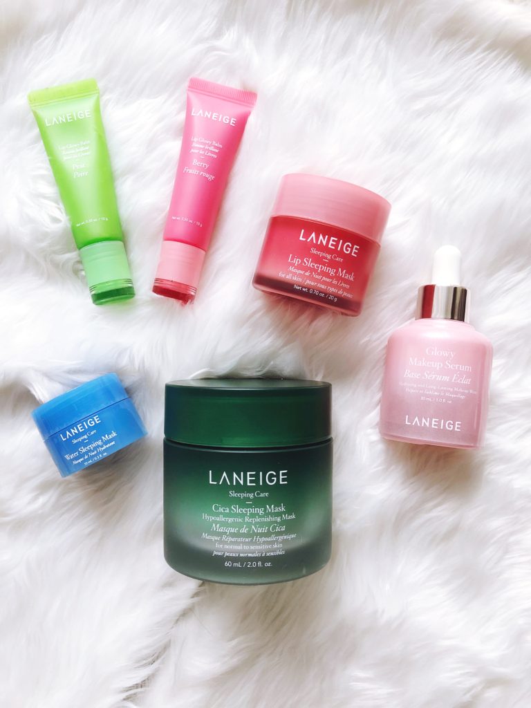 Laneige Skincare Review: Cica Sleeping Mask, Glowy Makeup Serum, Lip Glowy Balm featured by top DC beauty blogger, The Beauty Minimalist