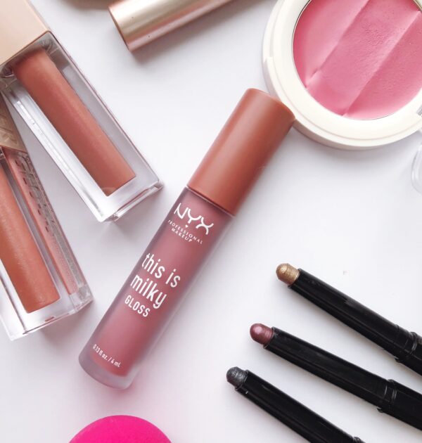 NYX Milky Gloss & other drugstore makeup favorites
