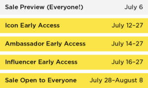 Nordstrom Anniversary Sale Early Access Dates
