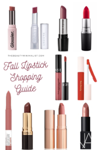 Fall Lipstick Shopping Guide for every budget via The Beauty Minimalist