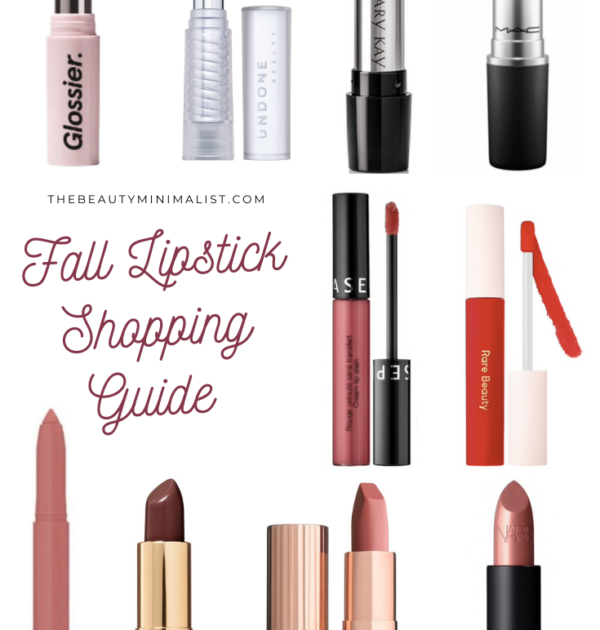 Fall Lipstick Shopping Guide for every budget via The Beauty Minimalist