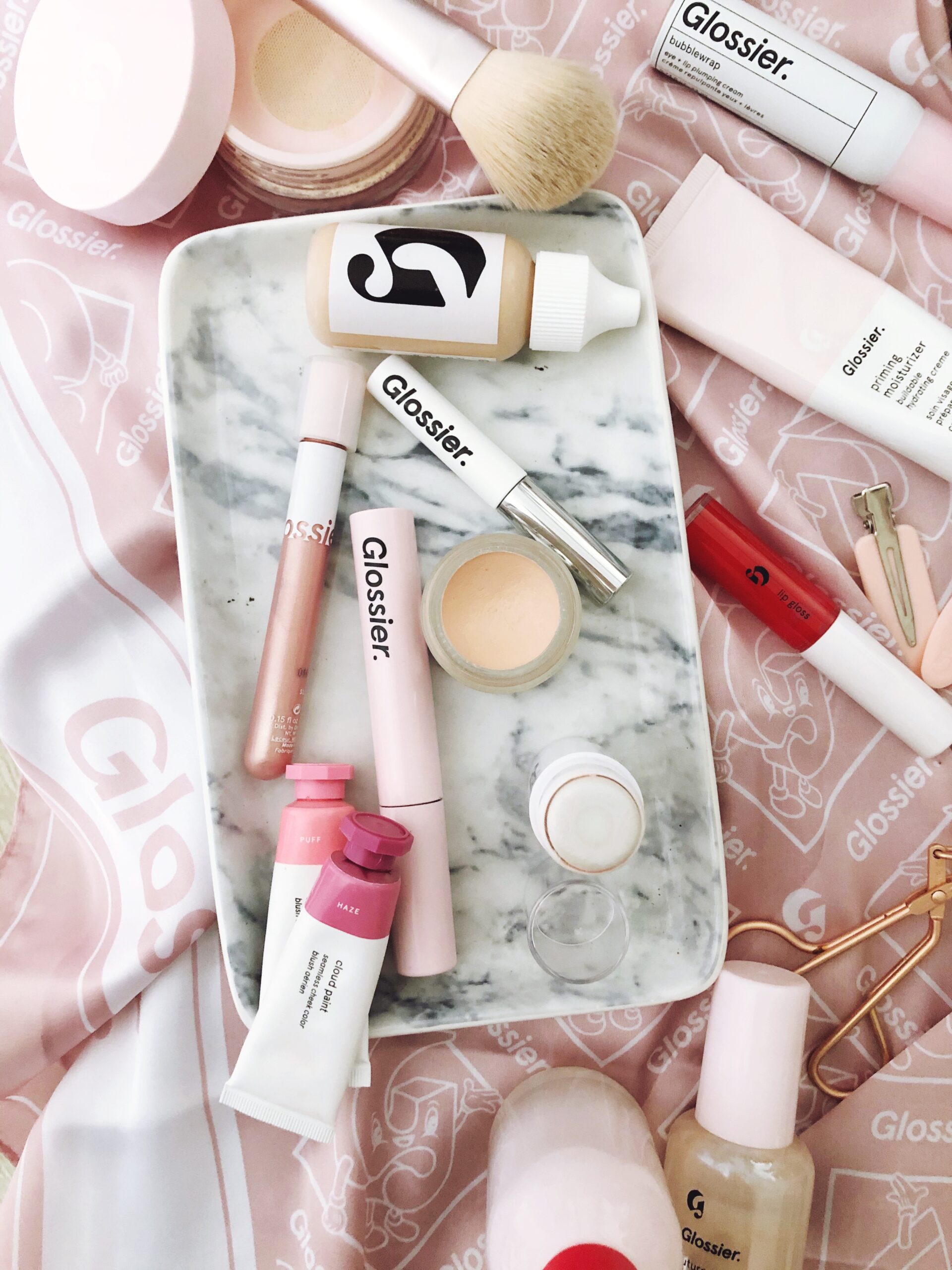 Glossier Makeup Look for Valentine's Day
