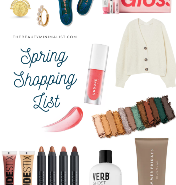 Must-have clothing, beauty and accessories on my 2021 Spring Wish List!