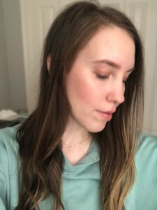 A glowy makeup look featuring Nudestix Magnetic Nude Glimmer