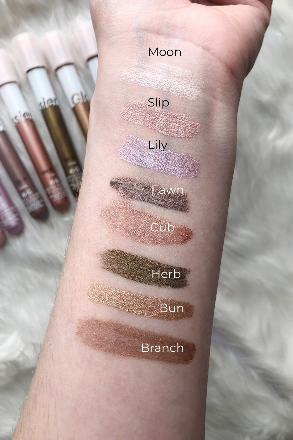 Lidstar shades swatches