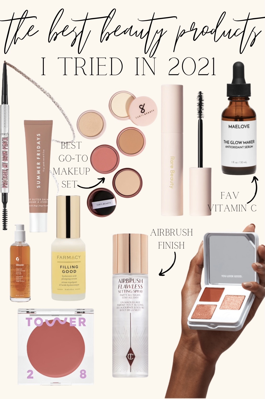 The best beauty products I tried in 2021