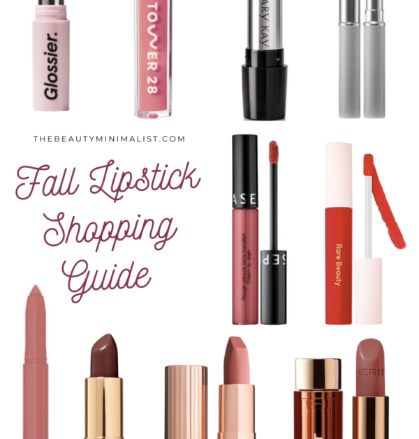 Fall Lipstick Shopping Guide via The Beauty Minimalist