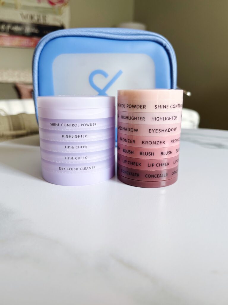 Comparing Subtl Beauty's makeup stack 1.0 to 2.0